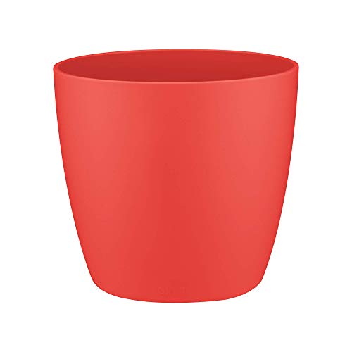 Macetero plástico Elho Brus round lovely red 12,5 cm HCA