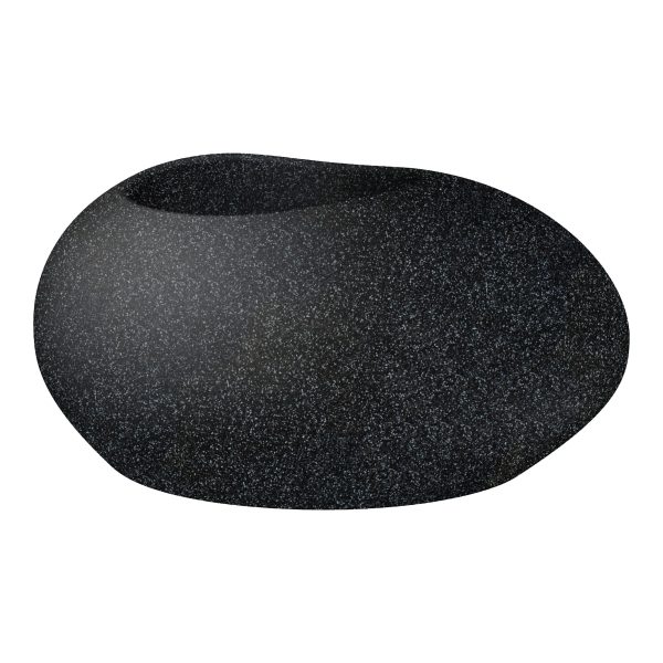 MACETA MACETERO Jardinera 280 Flow Stony Black 73x50 JTP Scheurich